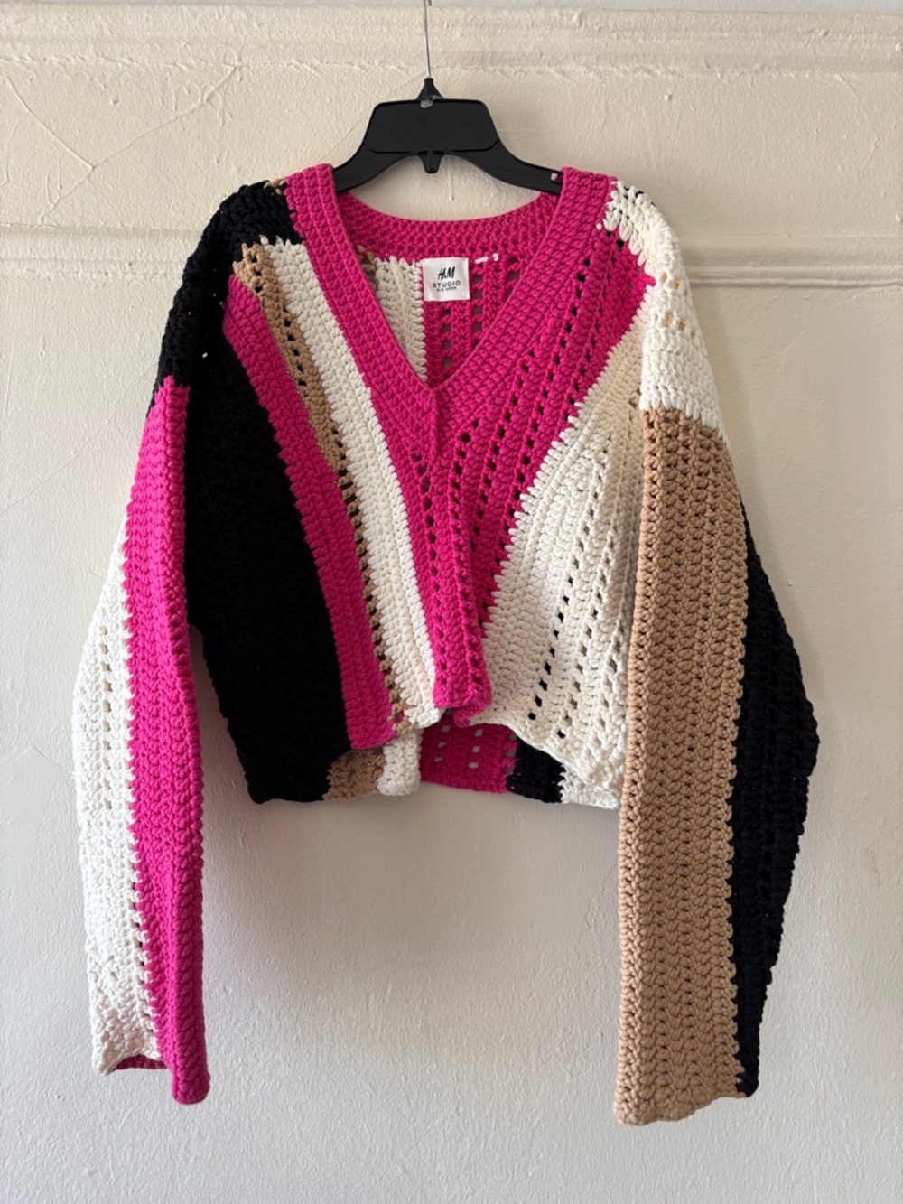 H&M Studio Crochet Summer Sweater